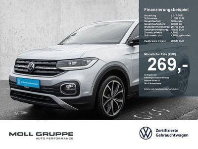 Reflexsilber (metallic) Gebraucht 2022 VW T-Cross Style SUV | 20.530 € (Guter Preis)
