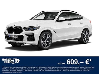 Usata BMW X6 M50 Performance 400 CV (294 kW) 2020 Bianco SUV
