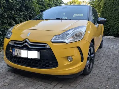 Gebraucht Citroën DS3 95 PS (69 kW) 2010 Gelb Kleinwagen