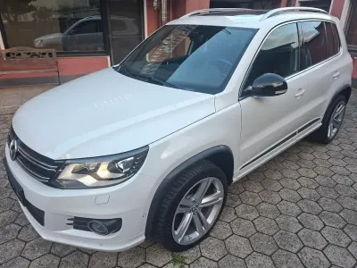 Gebraucht VW Tiguan R-line 140 PS (102 kW) 2015 Weiß SUV