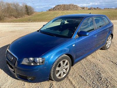 Gebraucht Audi A3 Ambition 170 PS (125 kW) 2008 Blau Kleinwagen