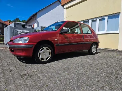 Gebraucht Peugeot 106 60 PS (44 kW) 2000 Rot Kleinwagen