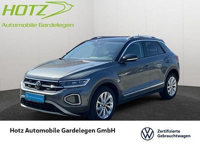 Usado VW T-Roc Style 110 HP (80 kW) 2023 Cinzento SUV