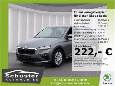 Gebraucht Skoda Scala Essence 116 PS (85 kW) 2025 Graphitegrau metallic Kleinwagen