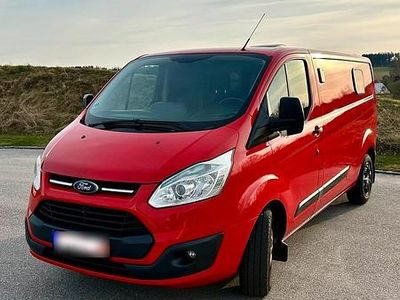 Usata Ford Transit Custom 125 CV (91 kW) 2014 Rosso Monovolume