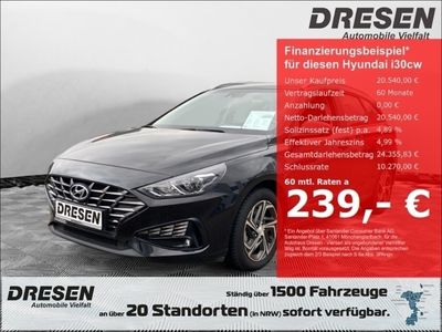 gebraucht Hyundai i30 1.0 cw Kombi Edition 30 Mehrzonenklima Allwetter