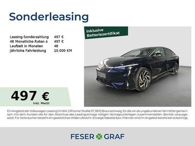 Grenadillschwarz metallic Gebraucht 2023 VW ID.7 Pro Limousine | 41.880 € (Fairer Preis)