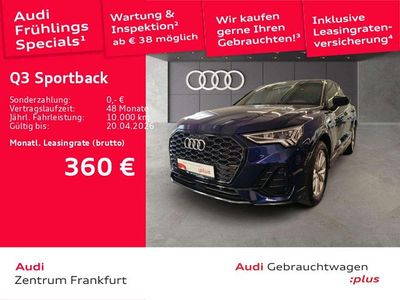 Gebraucht Audi Q3 S-Line 150 PS (110 kW) 2025 Navarrablau metallic/navarrabl SUV