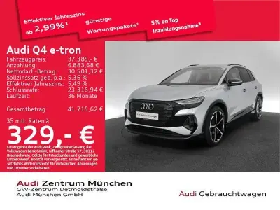 Gebraucht Audi Q4 e-tron Ambiente 219 kW (299 PS) 2023 Florettsilber metallic SUV