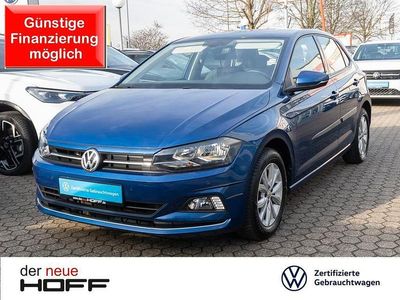 Reef blue metallic Gebraucht 2019 VW Polo Highline Kleinwagen | 13.975 € (Fairer Preis)