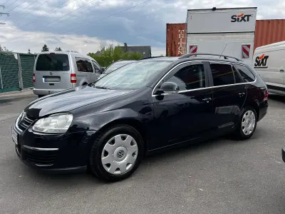 Gebraucht VW Golf VI 105 PS (77 kW) 2008 Schwarz Kleinwagen