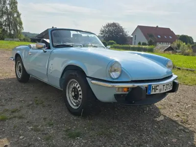 Gebraucht Triumph Spitfire 75 PS (55 kW) 1973 Blau Cabrio
