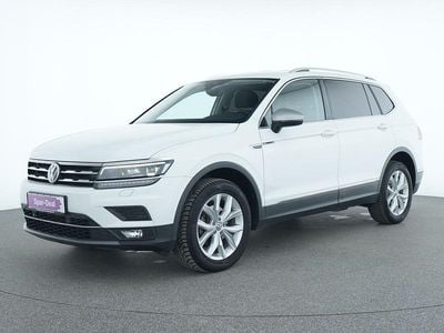 Gebraucht VW Tiguan Allspace Highline 150 PS (110 kW) 2021 Pure white SUV
