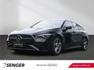 Gebraucht Mercedes CLA200 Shooting Brake AMG 163 PS (119 kW) 2025 Unilack nachtschwarz Kombi