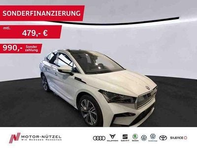 Begagnad Skoda Enyaq iV 194 kW (265 HK) 2023 Vit SUV