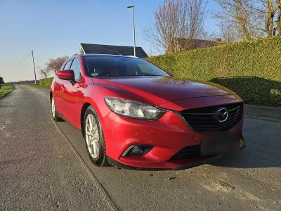 Używany Mazda 6 Prime-Line 150 KM (110 kW) 2013 Czerwony Kombi