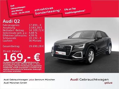 Gebraucht Audi Q2 Advanced 110 PS (80 kW) 2022 Brillantschwarz SUV