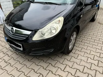 Gebraucht Opel Corsa Edition 80 PS (58 kW) 2007 Schwarz Kleinwagen