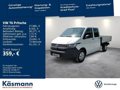 gebraucht VW T6.1 T6 PritscheDoKa LR 2.0TDI sofort Verfügbar!