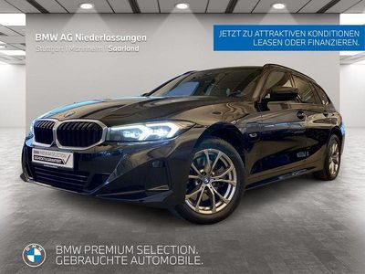 Gebraucht BMW 320e Sport Line 163 PS (119 kW) 2022 Schwarz Kombi