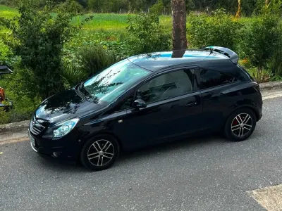 Gebraucht Opel Corsa OPC 87 PS (63 kW) 2009 Schwarz Kleinwagen
