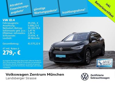 Gebraucht VW ID.4 Pro 210 kW (286 PS) 2025 Schwarz SUV