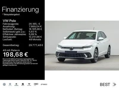 Używany VW Polo R-line 95 KM (69 kW) 2025 Biały Sedan/Limuzyna