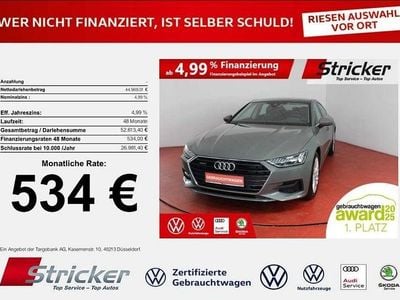 Second-hand Audi A7 Sport 299 CP (219 kW) 2022 Gri Berlinǎ