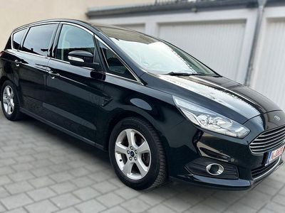 Gebraucht Ford S-MAX Titanium 150 PS (110 kW) 2016 Iridiumschwarz metallic Van / Kleinbus