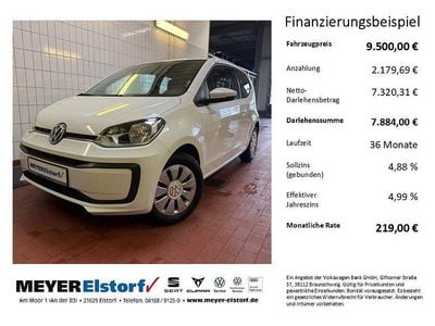 Gebraucht VW up! move up! 60 PS (44 kW) 2019 Weiß Kleinwagen