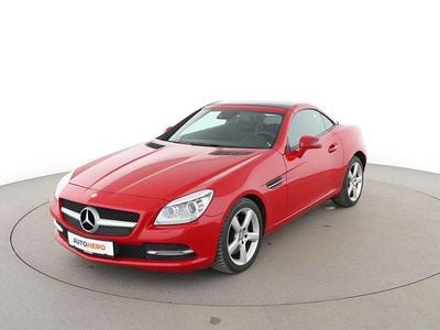 Gebraucht Mercedes SLK250 204 PS (150 kW) 2015 Rot Cabrio