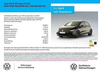 Gebraucht VW Golf VIII R 333 PS (244 kW) 2023 Schwarz Limousine