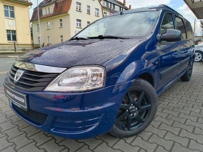 Gebraucht Dacia Logan MCV 84 PS (61 kW) 2011 Blau Kombi