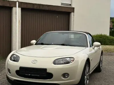 Gebraucht Mazda MX5 Center-Line 160 PS (117 kW) 2009 Weiß Cabrio