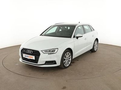 Usata Audi A3 Design 184 CV (135 kW) 2019 Bianco Berlina
