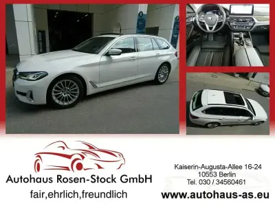 Gebraucht BMW 530 Luxury Line 286 PS (210 kW) 2021 Alpinweiss Kombi