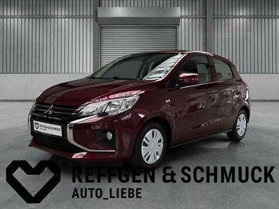 Gebraucht Mitsubishi Space Star Spirit 71 PS (52 kW) 2021 Bordeaux rot perleffekt (metallic) Kleinwagen