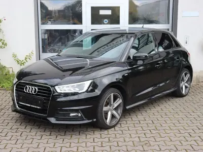 Gebraucht Audi A1 Sportback S-Line 125 PS (91 kW) 2016 Schwarz Kleinwagen