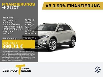 Grau Gebraucht 2024 VW T-Roc Style SUV | 28.880 € (Fairer Preis)