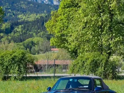 Gebraucht Porsche 911 Carrera Cabriolet 286 PS (210 kW) 1996 Blau Cabrio