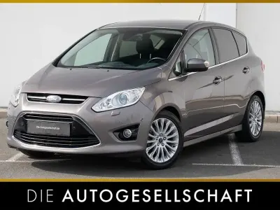 Gebraucht Ford C-MAX Titanium 125 PS (91 kW) 2014 Braun Van / Kleinbus