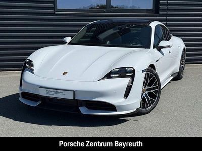 Usata Porsche Taycan Turbo 500 kW (680 CV) 2020 Bianco Berlina