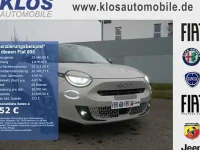 Neu Fiat 600 Icon 110 PS (80 kW) 2026 Beige SUV