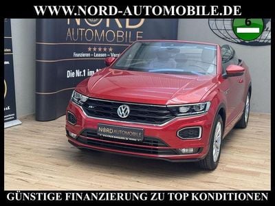 Second-hand VW T-Roc Cabriolet R-line 150 CP (110 kW) 2020 Roșu Cabrio