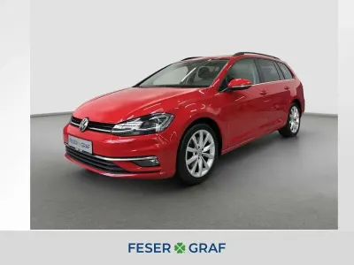 Gebraucht VW Golf VII Highline 150 PS (110 kW) 2020 Rot Kombi