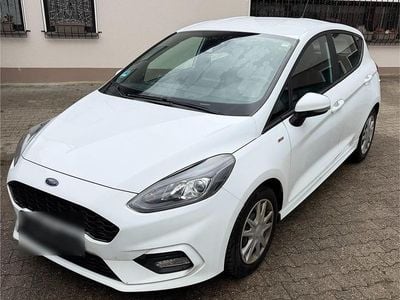 Gebraucht Ford Fiesta ST-Line 125 PS (91 kW) 2021 Weiß Kleinwagen
