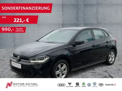 Gebraucht VW Polo R-line 95 PS (69 kW) 2022 Schwarz Kleinwagen