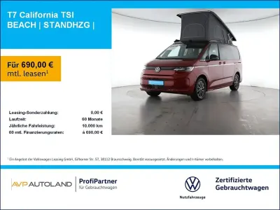 Gebraucht VW California Beach 204 PS (150 kW) 2026 Schwarz Van