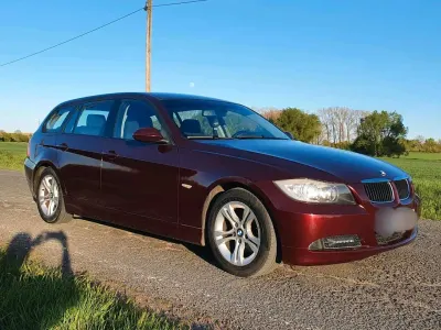 Gebraucht BMW 318 143 PS (105 kW) 2008 Rot Kombi