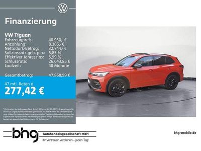 Gebraucht VW Tiguan R-line 150 PS (110 kW) 2024 Rot SUV